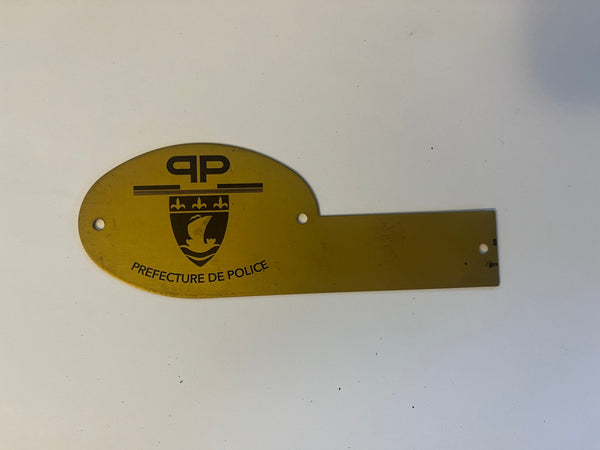 Sabot de Denver 2 Roues Police Nationale